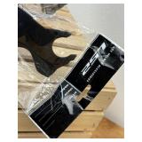 Medium LS2 Verso Open Face Helmet in White with New Chin Shield