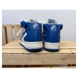 Worn Womens Size US 10 Nike Air Force 1 Mid Military Blue