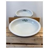 2 Pc Lot; 2 Mid-Century O.P. Co. Syracuse China St. Mary