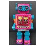 Vibrant 1992 Rotate-O-Matic Super Astronaut Robot Toy