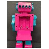 Vibrant 1992 Rotate-O-Matic Super Astronaut Robot Toy