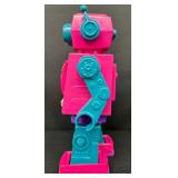 Vibrant 1992 Rotate-O-Matic Super Astronaut Robot Toy