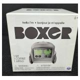 Boxer Interactive Robot Toy with Remote, Ball, and Box