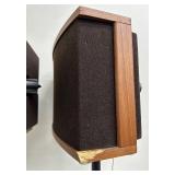 Pair of Bose 901 Series V Speakers with Stands and Series VI Active Equalizer