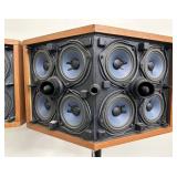 Pair of Bose 901 Series V Speakers with Stands and Series VI Active Equalizer