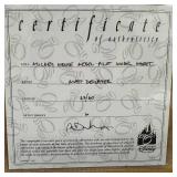 Framed Matt Dewater Mickey Mouse Rebel Pilot Signed Star Wars Art Print-Cert of Authenticity