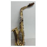 Alto Saxophone with Case and Accessories