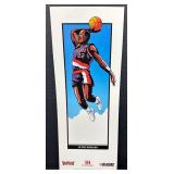 Portland Trail Blazers 1991-1992 PlayMakers Lithograph Set with Certificate of Authenticity