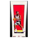 Portland Trail Blazers 1991-1992 PlayMakers Lithograph Set with Certificate of Authenticity