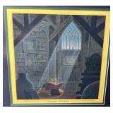 Randal Spangler Signed Limited Edition Print Moonlight Mysteries Framed 308/600