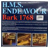 H.M.S. Endeavour Bark 1768 1:60 Scale Model Ship Kit by Artesania Latina