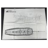 H.M.S. Endeavour Bark 1768 1:60 Scale Model Ship Kit by Artesania Latina