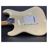 Jay Turser JT-#00 Series Strat-Style Electric Guitar in Cream Finish