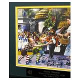 Jerry Maren Signed Wizard of Oz "Lollipop Kid" Photo Display