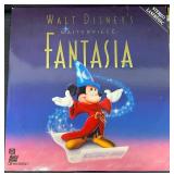 Collection of 5 LaserDisc Movies Including Fantasia, Ace Ventura, Michael Jordan, Beethoven, and What