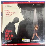 Collection of 5 LaserDisc Movies Including Fantasia, Ace Ventura, Michael Jordan, Beethoven, and What