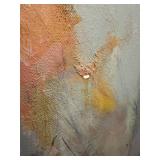 Framed Large Abstract Landscape Painting by Noah Desmond