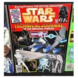 Star Wars Technical Journal Magazines, TIME Magazine, and Marvel Comic Lot