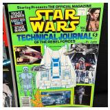 Star Wars Technical Journal Magazines, TIME Magazine, and Marvel Comic Lot