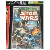 Star Wars Technical Journal Magazines, TIME Magazine, and Marvel Comic Lot