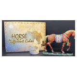 Westland Horse of a Different Color Seminole Figurine with Box