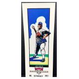 1992 Atlanta Braves Playmakers Poster Collection by Target - Set of 8