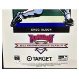 1992 Atlanta Braves Playmakers Poster Collection by Target - Set of 8