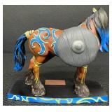 Horse of a Different Color Woad Clydesdale Figurine with Box and Tag