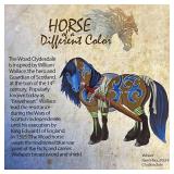 Horse of a Different Color Woad Clydesdale Figurine with Box and Tag