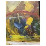 Original Oil Painting on Canvas Portrait After Pino Daeni