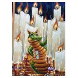 Randal Spangler Signed Limited Edition Print Keeper of the Flame Framed