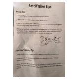 FastWasher 12 Bottle Washing System for Homebrewing with Pump and Manual