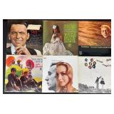 Collection of 6 Vintage Vinyl Records Including Frank Sinatra and Herb Alpert