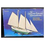 Lot of 3 Vintage Model Kits - F-14A Tomcat, Gloucester Schooner, Piper Super Cub 95