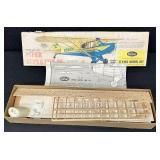 Lot of 3 Vintage Model Kits - F-14A Tomcat, Gloucester Schooner, Piper Super Cub 95