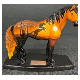 Horse of a Different Color Sunset Mustang Limited Edition Figurine with Box