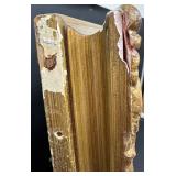 Framed Pink & Red Poppies Oil Painting Signed Jody with Ornate Gold Frame