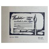 Framed Pink & Red Poppies Oil Painting Signed Jody with Ornate Gold Frame