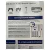 Panasonic Eneloop Rechargeable Battery Kit with Charger, Adapters and Storage Case