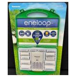 Panasonic Eneloop Rechargeable Battery Kit with Charger, Adapters and Storage Case