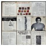 Collection of 9 Vintage Folk and Vocalist Vinyl LP Records