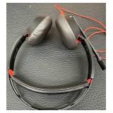 Plantronics Poly Blackwire Model C5200 USB Headset with Boom Microphone and Carrying Case