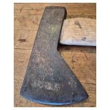Vintage Hand Forged Axe and Broad Hatchet