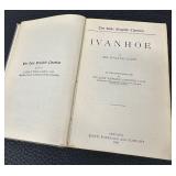Antique and Vintage Classic Book Collection Including Zane Grey, Dumas, Ivanhoe, Ben-Hur - Collection of 14