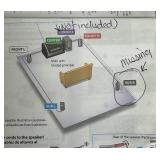 Sony HBD-DZ170 DVD Home Theater System with 4 Speakers, Missing SUR R Speaker