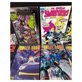 Lot of 15 Assorted Comic Books Including X-O Manowar, Slapstick, Wolverine, Venger Robo