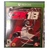 Set of 3 Xbox One Games: NBA 2K18 Legend Edition, NBA 2K17, NHL 17