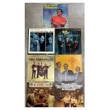 Collection of 6 Vintage Folk and Caribbean Vinyl Records