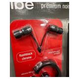 V-MODA Vibe Premium Noise-Isolating Metal Headphones Flashback (Grey) Chrome-Sealed