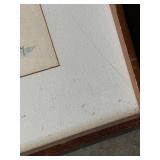 Framed Watercolor Print of Paris, Eiffel Tower by Puillery